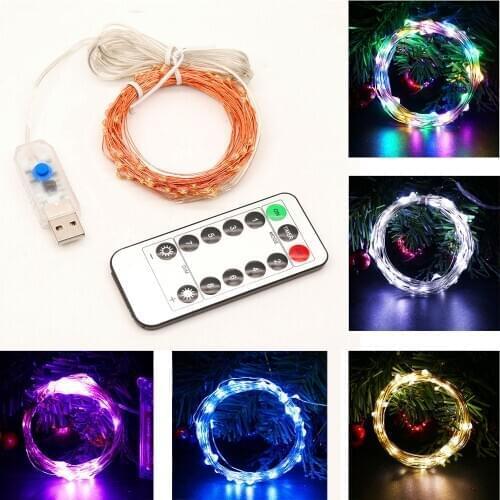 GREENHUI LED String Lights With Transparent Wire