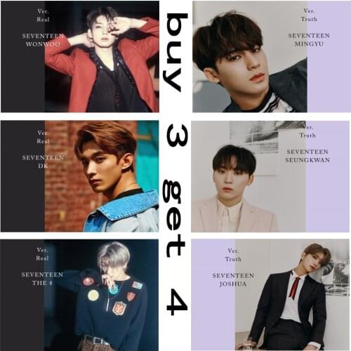 Korean seventeen Album An Ode Fear Poster Wall Stickers Home Decoration Good Quality Prints White Coated Paper home Series 2