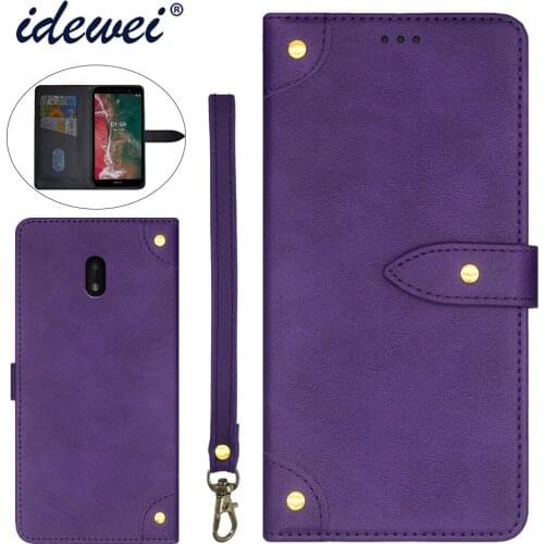 Applicable to Nokia C1 Plus mobile phone case fold bracket function protection leather case phone case funda capa co