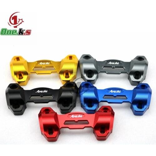 Motorcycle aluminum alloy Handlebar Risers Top Cover Clamp For For YAMAHA MT09 FZ09 2013 2014 2015 2016 2017