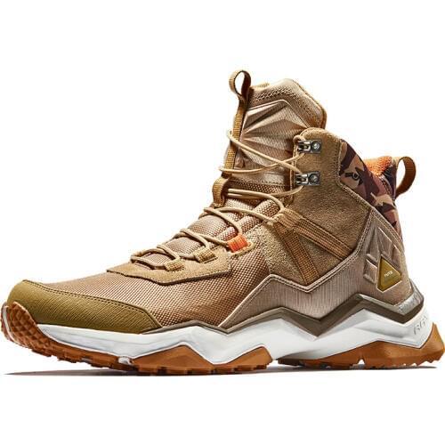 RAX Men Waterproof Hiking Shoes Antiskid Mountain Climbing Sneakers Woman Outdoor Trekking Shoes Lightweight Breatheable Leather