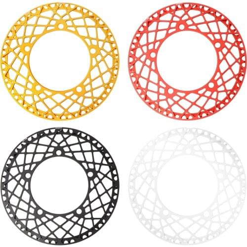 Litepro Chainring Folding BMX Small Bike Bicycle BCD130 Round Plate Single Disc Gear 53 56 58T Chainwheel Crank CNC9 10 11 Speed