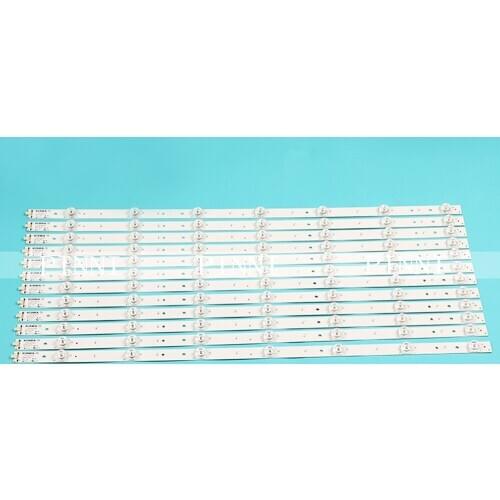 New and original for kangjia LED65R710 light strip LED65G9200U 35021883 a set of 12 7-lamp concave mirror aluminum plates