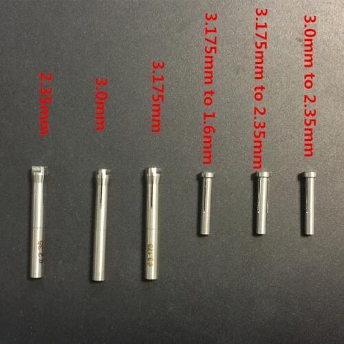 1 Pcs Dental Lab Micro Motor Marathon Micromotor Collect Chuck 2.35mm/3.0mm/3.175mm 3.0mm to 2.35mm Adapter For Seayang Seashin