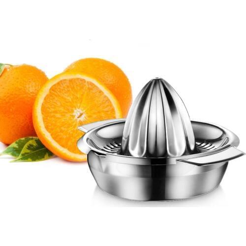 Lemon Juicer Portable Stainless Steel Manual Vegetables Tools Small Mini Orange Juicer Gadgets
