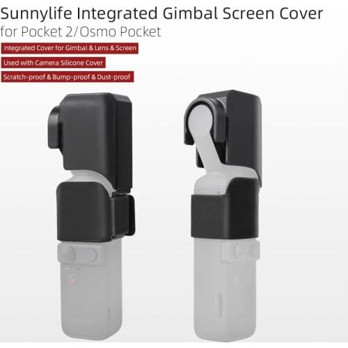 Camera Integrated Gimbal Lens Screen Cover Protector Scratch-proof Dust-proof for Pocket 2 / Osmo Pocket Camera Accessories