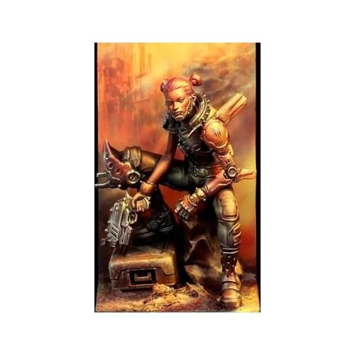 1/24 Scale Models 75MM Fantasy Andromeda Figure Resin Unpainted Model Kit Free Shipping