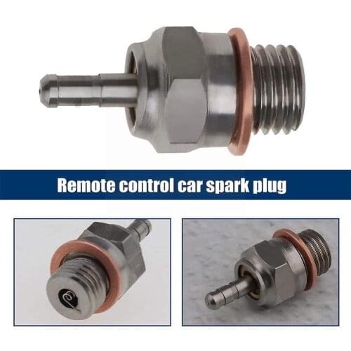 1Pc Medium Glow Plug Spark Plugs N3 N4 #4 For Nitro RC Engine 1/8 Truck Traxxas Himoto Hpi Car 1/10 HSP 70117 Parts Z0G7