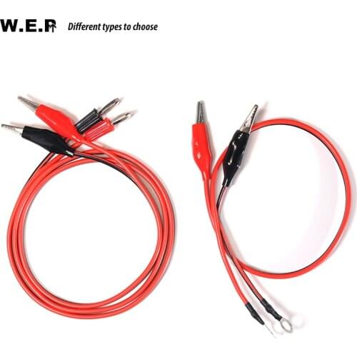 WEP Alligator Clip Line Alligator Electrical Test Multimeter Measuring Tool Banana clip Test Kit