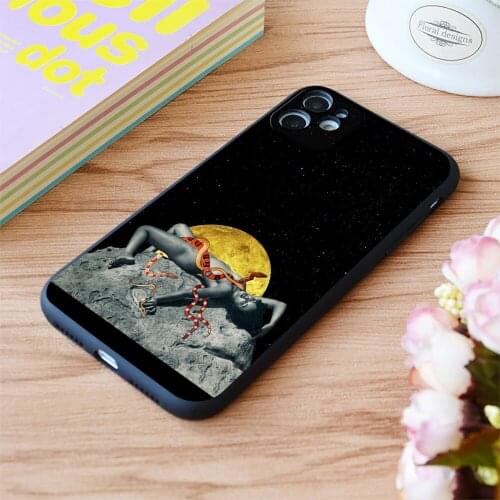 For iPhone The Venus Priestess Print Soft Matt Apple iPhone Case 6 7 8 11 12 Plus Pro X XR XS MAX SE