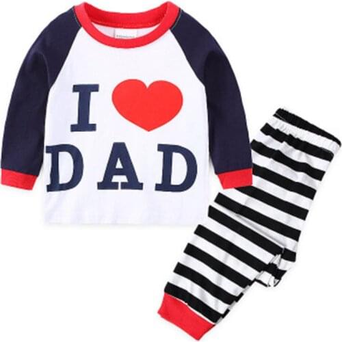 New Children Clothes Kids Pyjamas Baby Classic Pajamas Boys Girls 100% Cotton Pijamas Kids Sleepwear Homewear A039