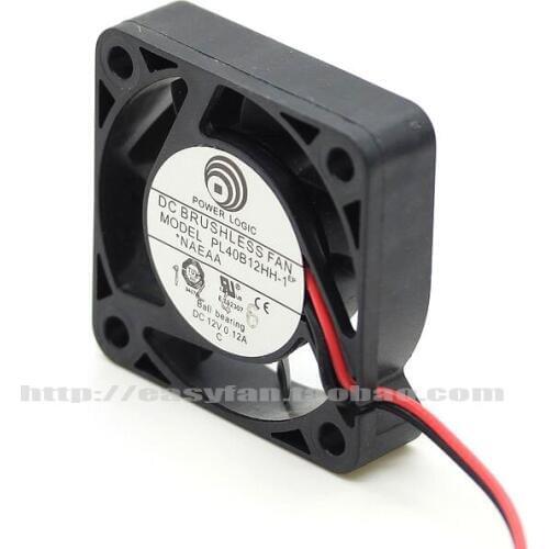 NEW POWER LOGIC PL40B12HH-1 4010 4CM Double Ball bearing high air volume cooling fan