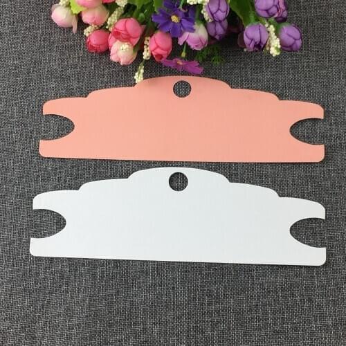 Two Colors New Hair Clip Hair band Card Jewelry Display Card Hair Accessory Cards Blank Hairpin Packaging Card