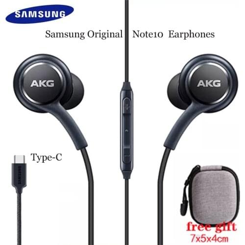 Original Samsung AKG DAC USB TYPE C Earphone Digital HIFI Earbuds with Mic/Remote Control for Galaxy S20 for Xiaomi Huawei Samrt