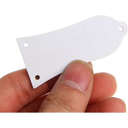 3 Holes Bell Shape Plastic Bell Style Electric Guitar Truss Rod Cover For Gibson