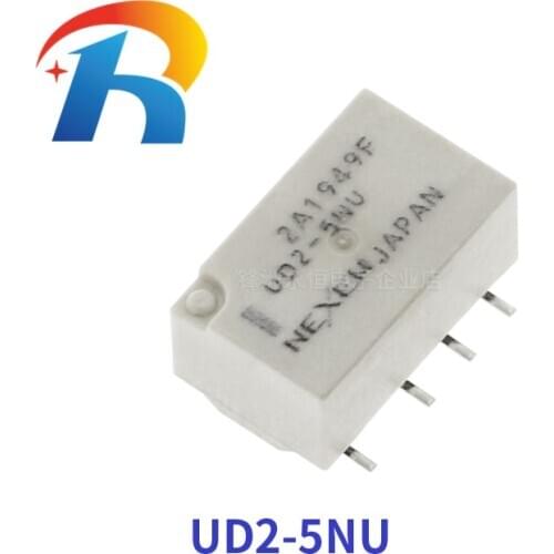 Free shipping 10pcs/lot NEW Signal relay UD2-5NU two open two closed 8 feet UD2-5NU 5VDC 8PIN