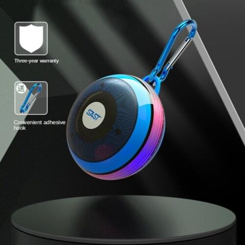 Bluetooth Speaker Subwoofer Wireless Portable Home Mini Impact Outdoor Basket Tooth Mobile Phone with Player Amplification Card