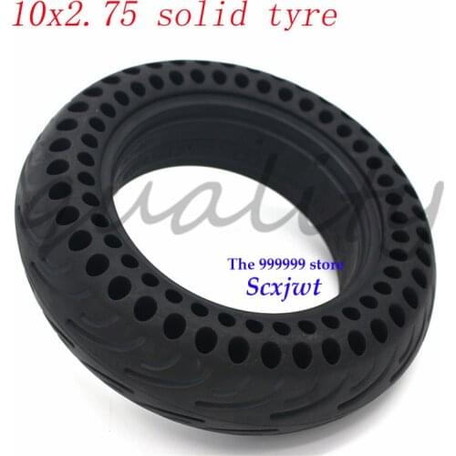 10 inch 10x2.75 Solid honeycomb Tyre Thickening Prevent Puncture Tire for NINEBOT MiniPRO Scooter Xiaomi Mini Non-Pneumatic Tyre