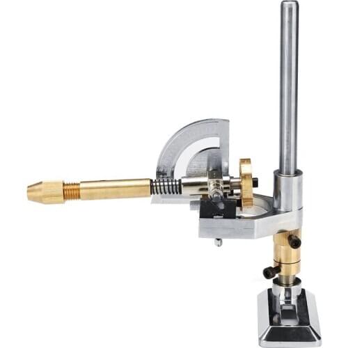 Jade Grinding Faceted Manipulator Gem Faceting Machine Jewel Angle Polisher Fork 12/24/36/48/60/72/84/96 Index Wheels Handle