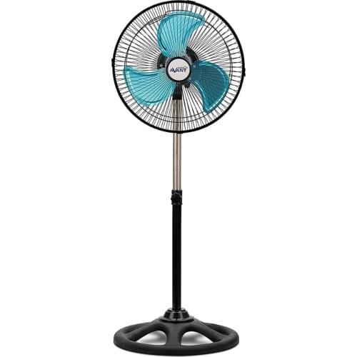 AVANT AV7713-Industrial standing fan. 45W and 30Cm. Oscillating, adjustable height