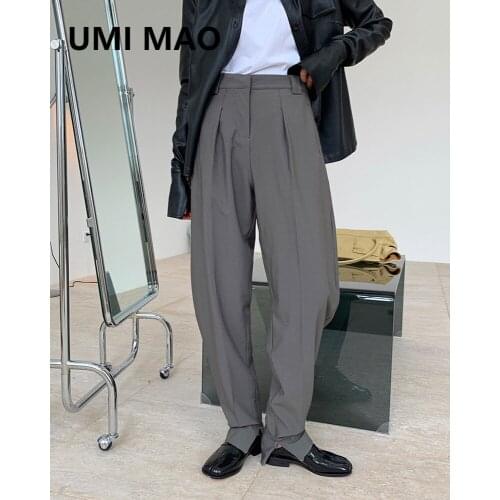 Женские брюки с высокой талией UMI MAO China At AliExpress