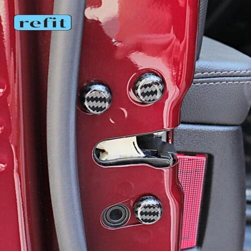 Car door screw protective shell Door screw modification cover for Alfa Romeo Giulia Stelvio