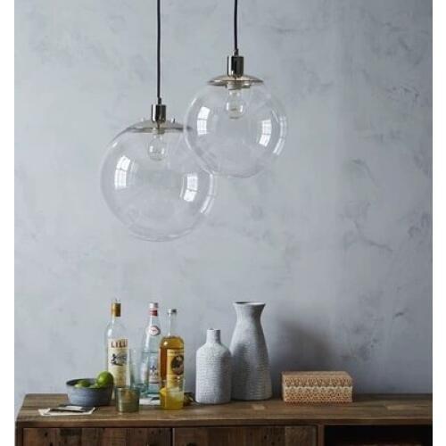 Japan luminaire suspendu luminaria glass living room LED pendant lights hanging ceiling lamps luminaria pendente