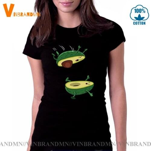 Funny sexy avocado T-shirt Comic kamasutra gag tshirt humor food meme tee shirt Parody The avocado jump sex T shirt women