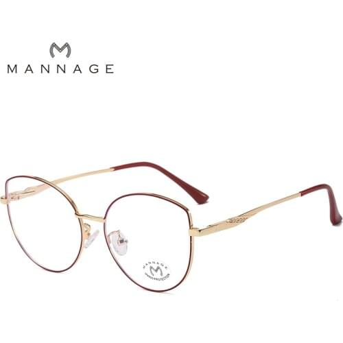 Luxury Rhinestones Glasses Women Anti Blue Light Cat Eye Glasses Frame for Prescription Myopia Female Decorative Optic Eyewear