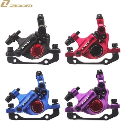 ZOOM XTECH HB100 MTB Hydraulic Disc Calipers Front and Rear Rotor G3 160/180MM MT200 M315 160mm Rotor Hydraulic Brakes for Bikes