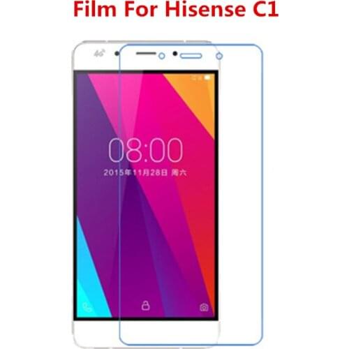 1/2/5/10 Pcs Ultra Thin Clear HD LCD Screen Protector Film With Cleaning Cloth Film For Hisense C1
