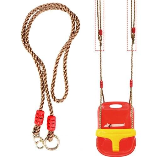 1PCS 1.8m Swing Rope with Metal Buckle Multifunctional PE Adjustable Hanging Rope for Outdoor dropshipping