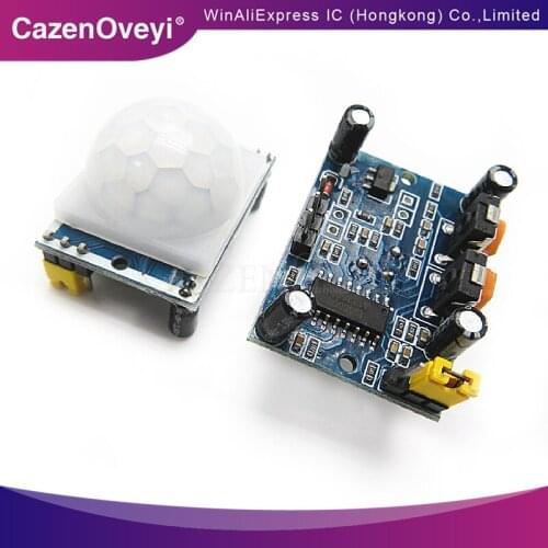 1pcs/lot SR501 HC-SR501 Adjust IR Pyroelectric Infrared PIR Motion Sensor Detector for In Stock
