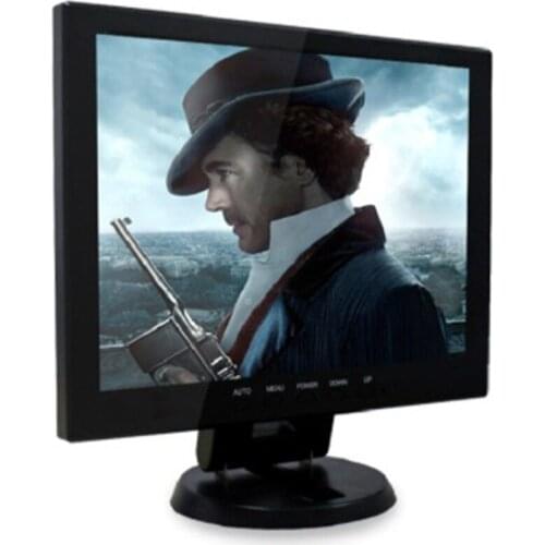 10.4 inch lcd monitor Two road video input interface BNC1 BNC2 VGA industrial safety equipment hd computer monitors