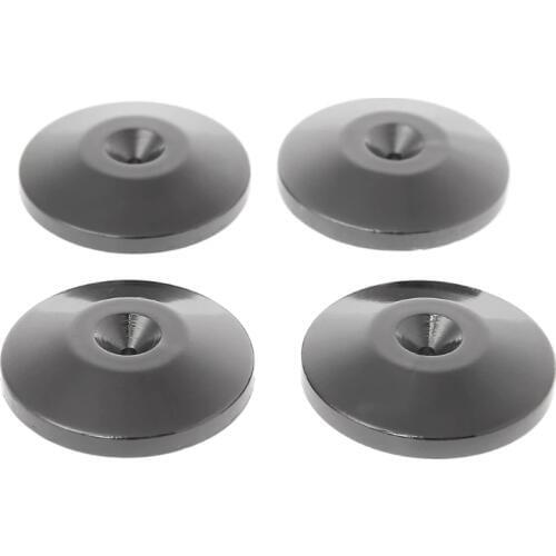 2020 New 4 Pcs Isolation Spike Stand Feet Pad Speaker Amplifier Nickel Plated Cone Base