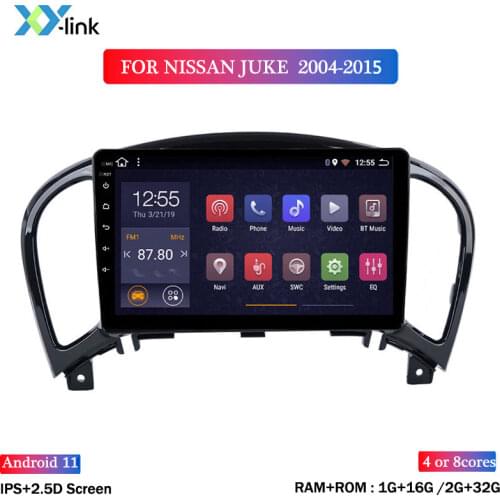 Car radio 9 INCH screen Android 8.1 Multimedia DVD Player For NISSAN JUKE 2004-2015 GPS Navigation system accessories bluetooth