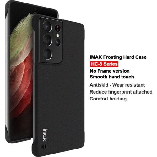 For Samsung Galaxy S21 Ultra Case IMAK HC-3 Thin And Light Hard Plastic Back Cover Case for Samsung Galaxy S21 Plus S21