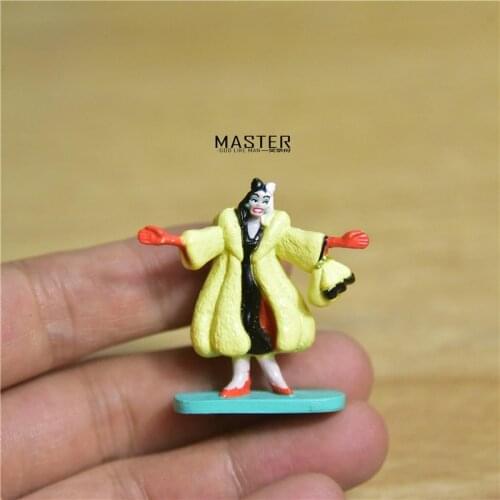 24piece 4cm classical Pongo dog Cruella De Vil Cruella figures toys Lovely cartoon doll model toys