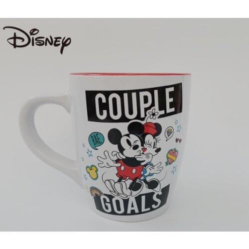 Disney Mugs Cartoon Mickey Minnie Series Cute Ceramic Mugs Office Home Creative Coffee Mugs Gift Mugs tea cup