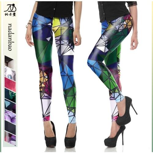 New Sexy plaid 3D Prints Women Girls Elastic Fitness Gym Sport Workout Leggings Yoga Pants Dropshipping Sweatpants
