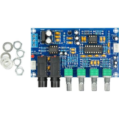 PT2399 Digital Microphone Amplifier Board Karaoke Reverberation Board Karaoke OK Amplifier Module Dual AC12V