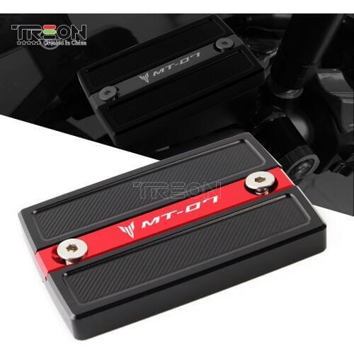 Motor Frame For YAMAHA MT-07 FZ-07 2014-2019 NEW Accessories CNC Aluminum Front Brake Fluid Reservoir Cap Cover 5 Colors