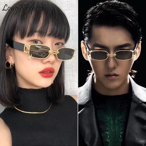 New Fashion Mens Steampunk Sunglasses Luxury Brand Design Ladies Circle Decorate Sun glasses Women Rectangle Steampunk Eyewear