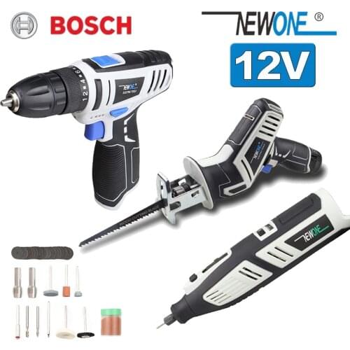 Compatible BOSCH Mini Drill Electric Woodworking Variable Speed Rotary Tool With Polish Accessories 12V Series Bare Power tools