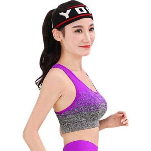 Sports Bra High Stretch Breathable Top Fitness Women Padded Running Yoga Gym Seamless Crop Underwear