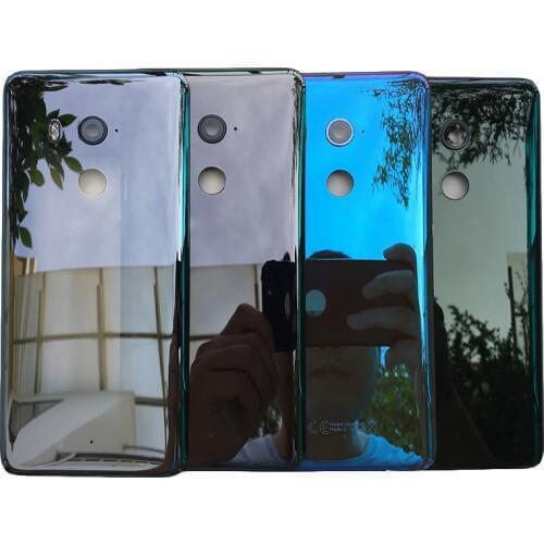 ZUCZUG Glass Rear Housing For HTC U11 Plus Battery Cover Back Case With Camera Lens+Logo