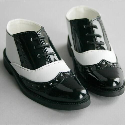 [wamami] 13# Black & White 1/3 SD AOD DZ BJD Dollfie Synthetic Leather Shoes