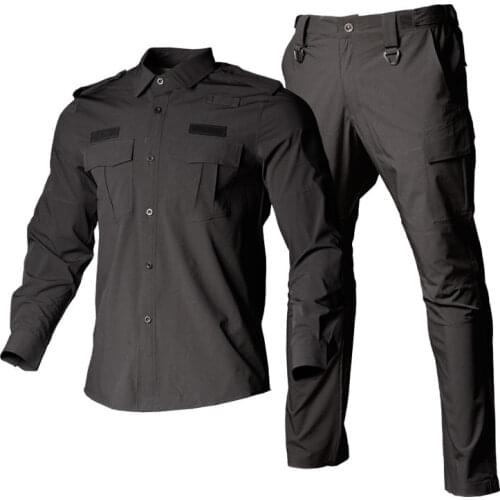 The unity of the American army tactical military tactics clothing soldiers black uniforms multicam tropical paint gaming devices