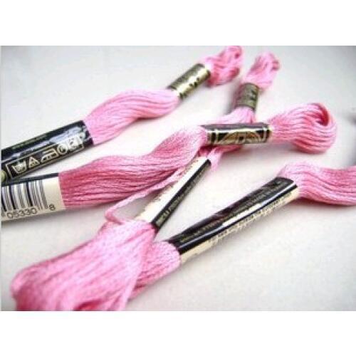 Good quality oneroom Original DMC Thread Embroidery Cross Stitch Floss Thread 8.7 Yard Long 6 Strands cross stitch skeins