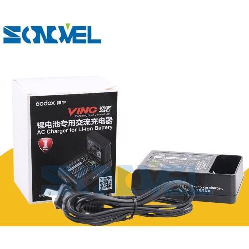 VC-18 Charger Kit for Godox VB18 Li-ion Battery Ving V850 V850 II V860II-S V860C V860II Speedlite Flash